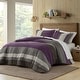 preview thumbnail 20 of 60, Chelsea Square Cascade Reversible Plush Faux Suede Comforter Set