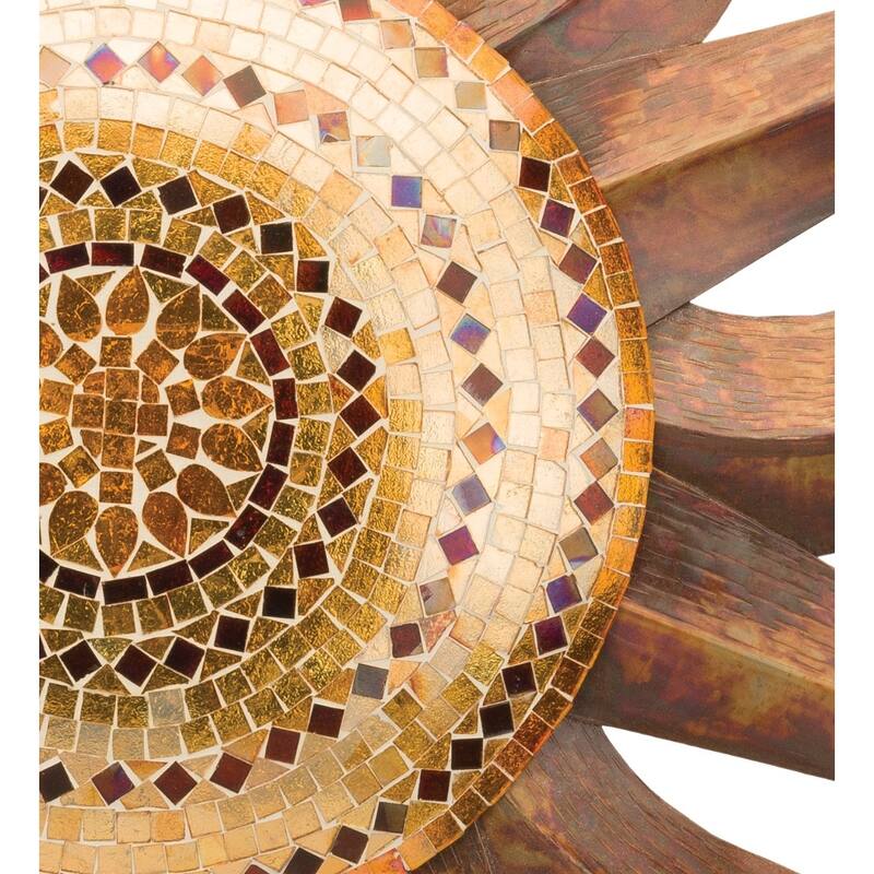 Rainbow Copper Sun Wall Decor 36