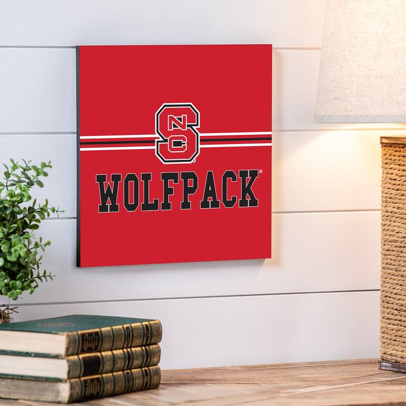 North Carolina State University Foam Core Wall Decor - Red