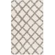 preview thumbnail 37 of 60, SAFAVIEH Dallas Shag Melahat Trellis 1.5-inch Thick Rug 3' x 5' - Ivory/Grey - Rectangle