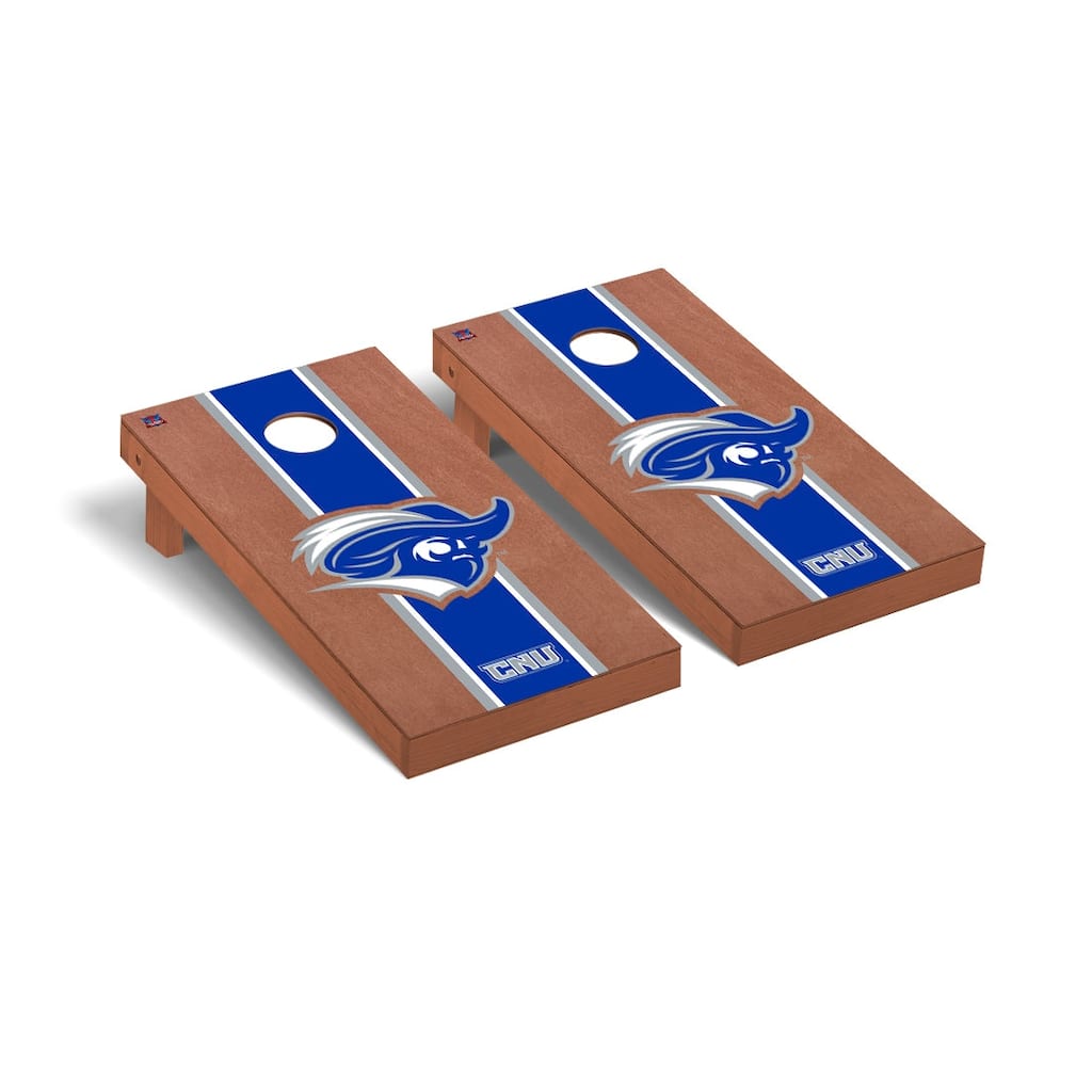 Christopher Newport Captains Rosewood Cornhole Board Set