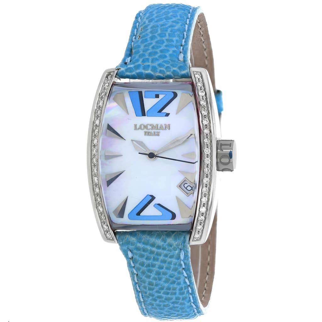 Locman Women's Diamond Panorama White Dial Watch - 151MOPSKD - 6 (36)