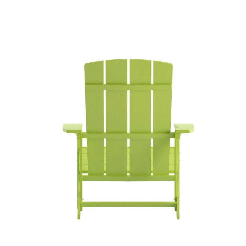 All-weather Poly Resin Wood Outdoor Adirondack Chair (Set of 4)