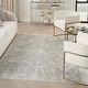 preview thumbnail 4 of 26, Nourison Iliana Indoor only Grey Damask Area Rug