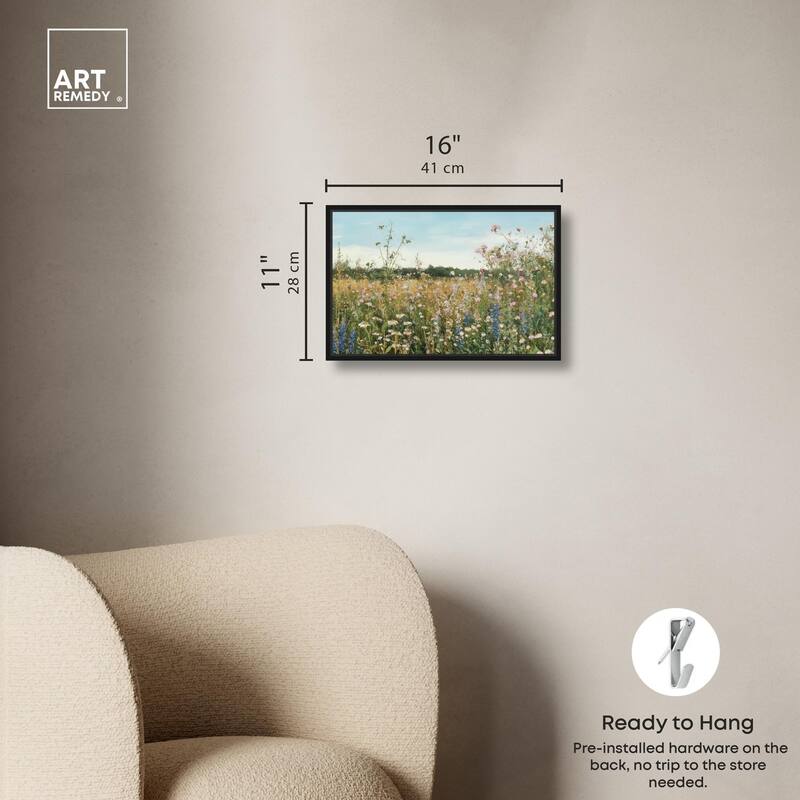 Glimmering Glade Garden II Canvas by Art Remedy