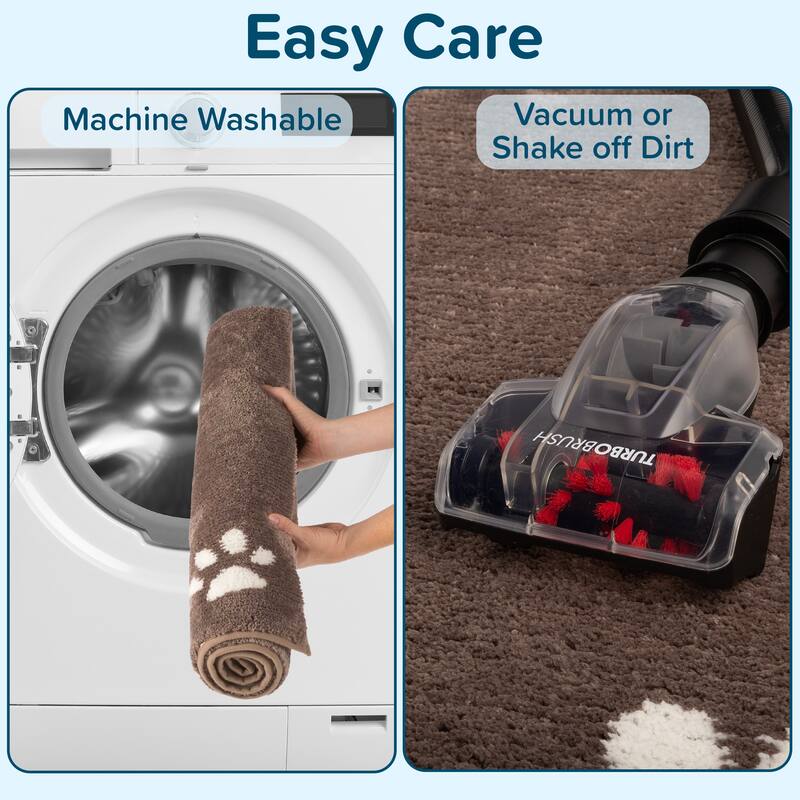 PETMAKER Dog Door Mat - Absorbent Mat for Muddy Paws and Wet Shoes