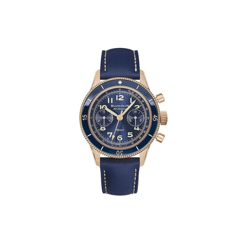 Blancpain Air Command Flyback Men's Watch - Blue