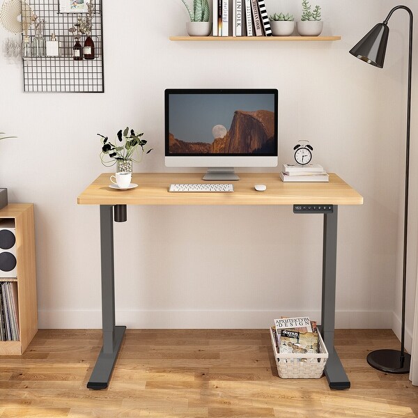 FLEXISPOT 48 x 30 Inches Electric Height Adjustable Standing Desk Home Office Desk Whole Piece with Ergonomic Memory Controller On Sale Bed Bath Beyond 36528854
