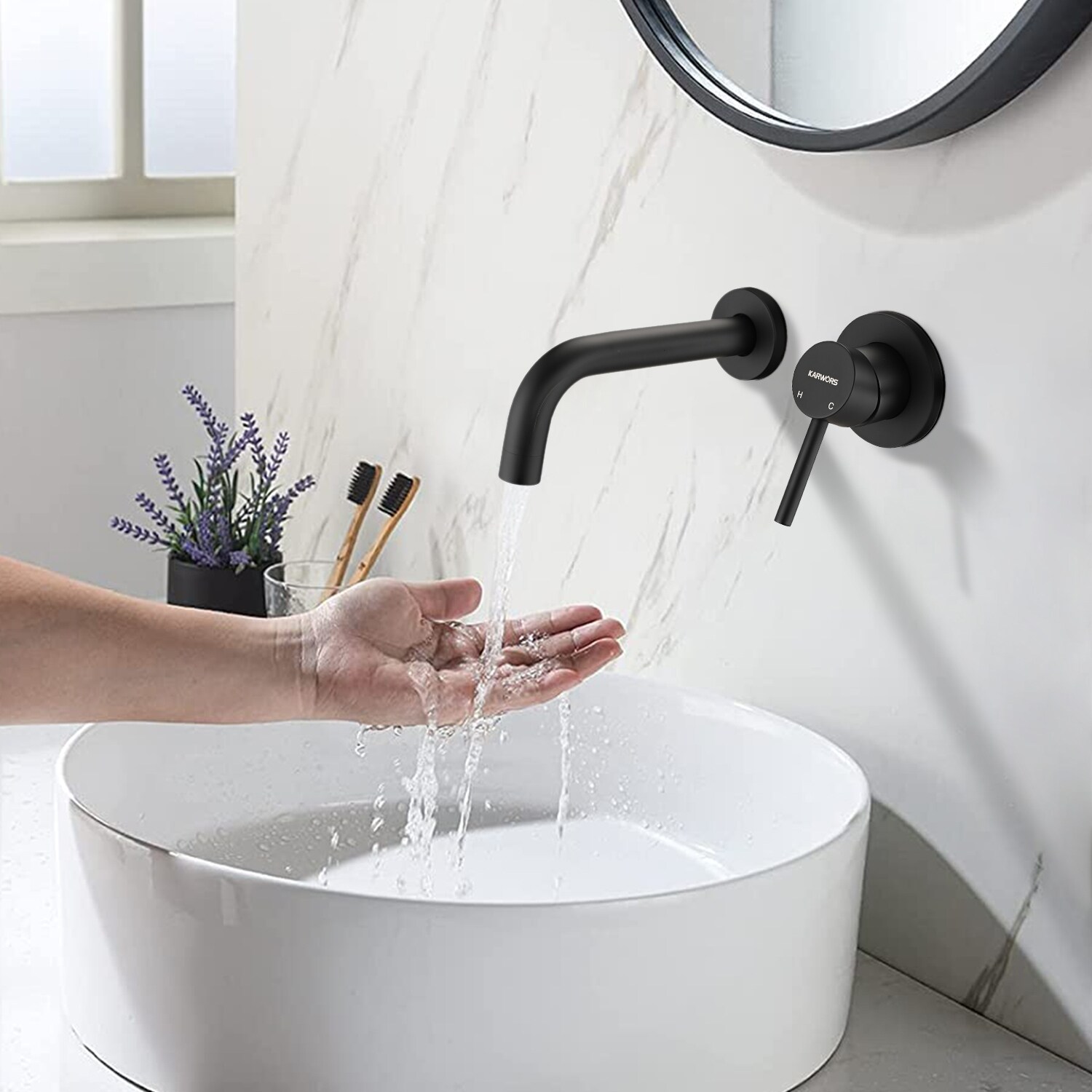PROOX Single Handle Bathroom Faucet - Bed Bath & Beyond - 36846389