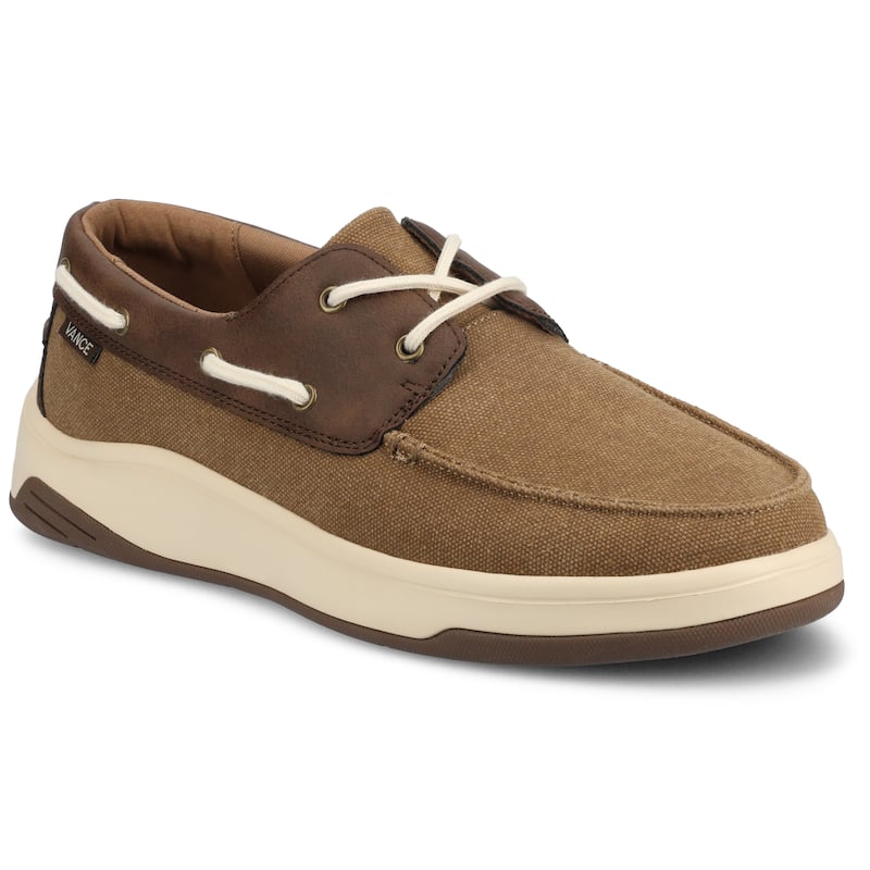 Vance Mens Catamaran Lace-up Low Top Boat Shoe Sneaker