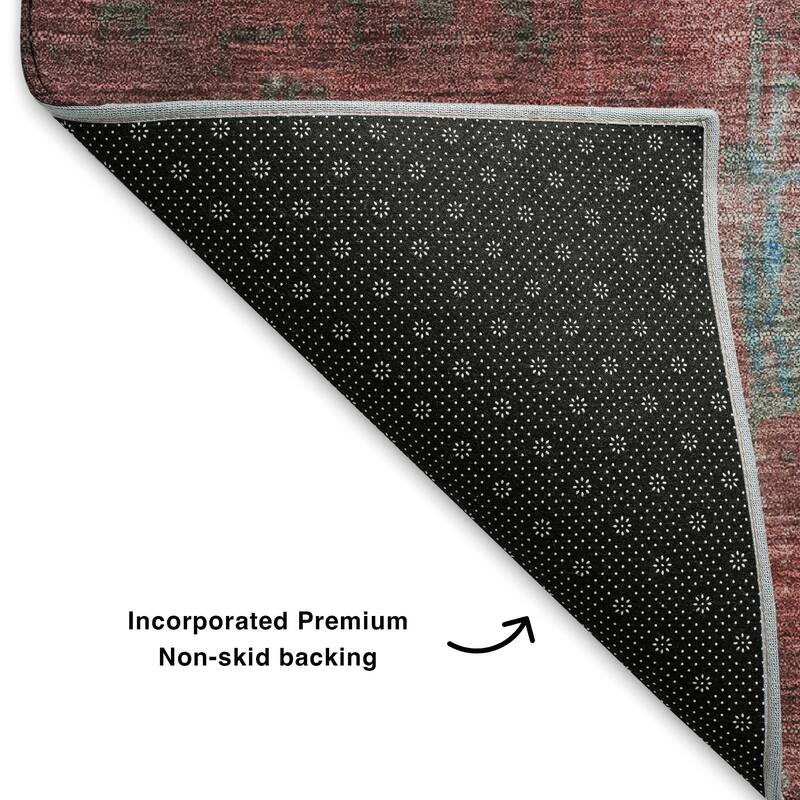 Premium Washable Super Soft Abstract Contemporary Mayfield Rug