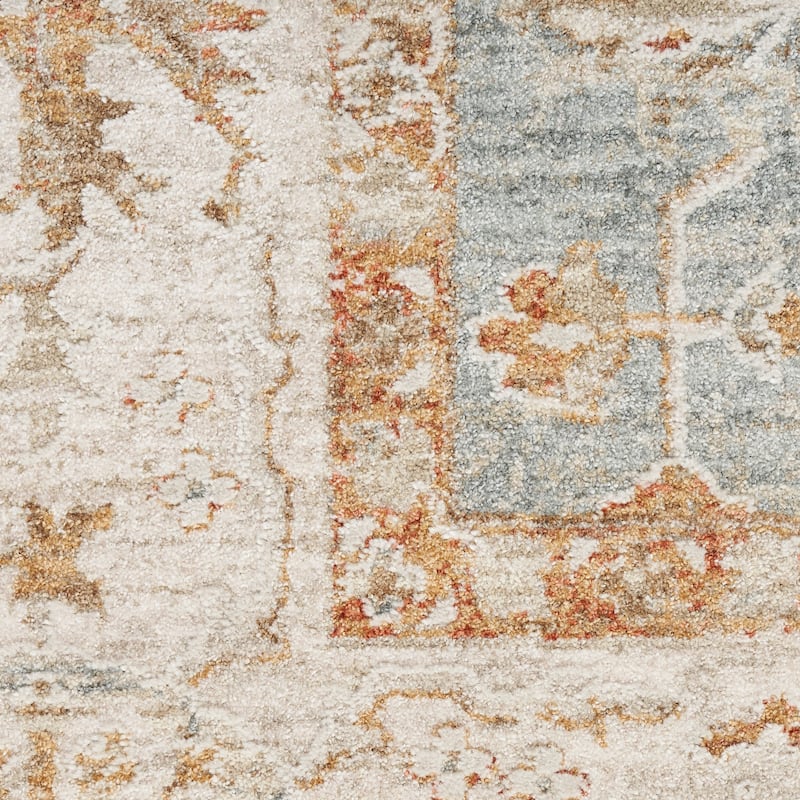 Nourison Asher Indoor only Persian Floral Medallion Area Rug