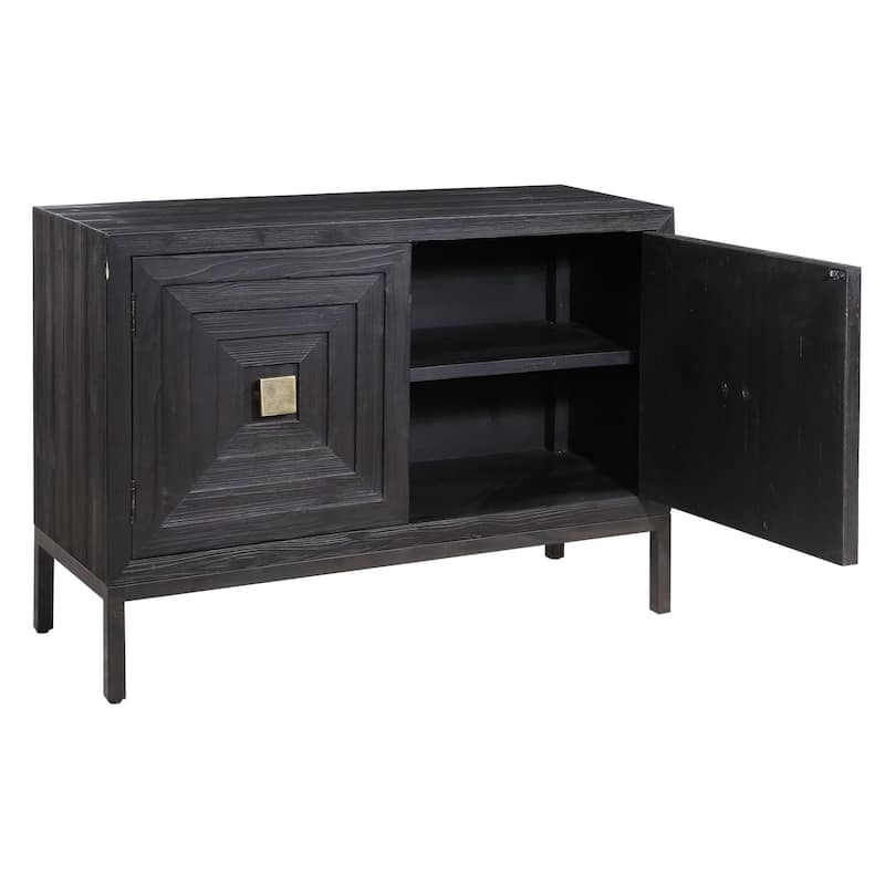 Uttermost Aiken 44" Wide Fir Accent Cabinet