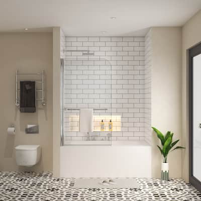 Bath tub Pivot shower screen