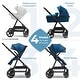 preview thumbnail 4 of 27, Mompush Meteor2 Baby Stroller 2-in-1 with Newborn Mode, Compatible with Infant Car Seat Adapter Included