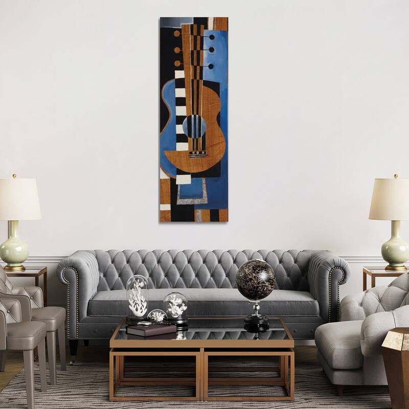 iCanvas "Blues Guitar" by Liz Jardine Canvas Print