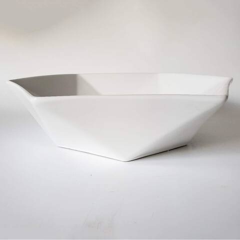 Chloe White Specialty Vitreous China Vessel Sink