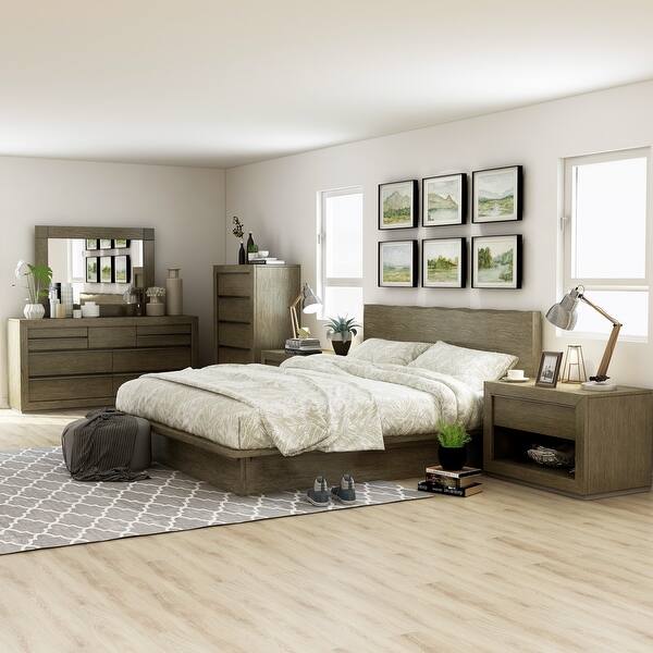 Furniture Of America Puly Transitional Light Walnut California King Size Bedroom Set Overstock 31454244 Get free shipping on qualified walnut nightstands or buy online pick up in store today in the furniture department. furniture of america puly transitional
