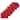 Red Quilted Scalloped Edge Dining Placemats Set of 6 All Seasons 4th Of July, 13" x 19"