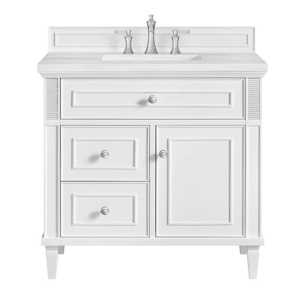 James Martin Vanities 424-V36-3AF Lorelai 36" Single Basin Wood Vanity