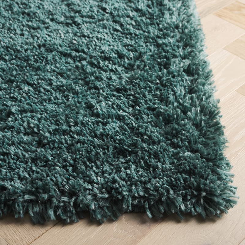 SAFAVIEH Fontana Shag Kimberlie Solid 2-inch Thick Rug