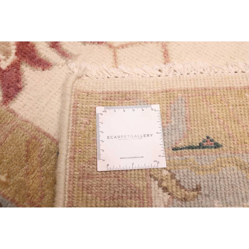 ECARPETGALLERY Hand-knotted Jules Serapi Ivory Wool Rug - 10'0 x 13'10