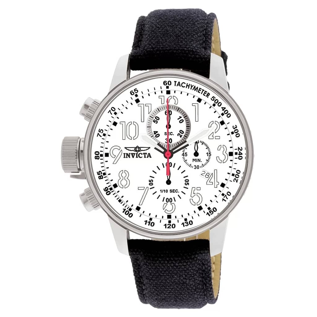 Invicta Men's 1514 I-Force Quartz Multifunction White Dial Watch