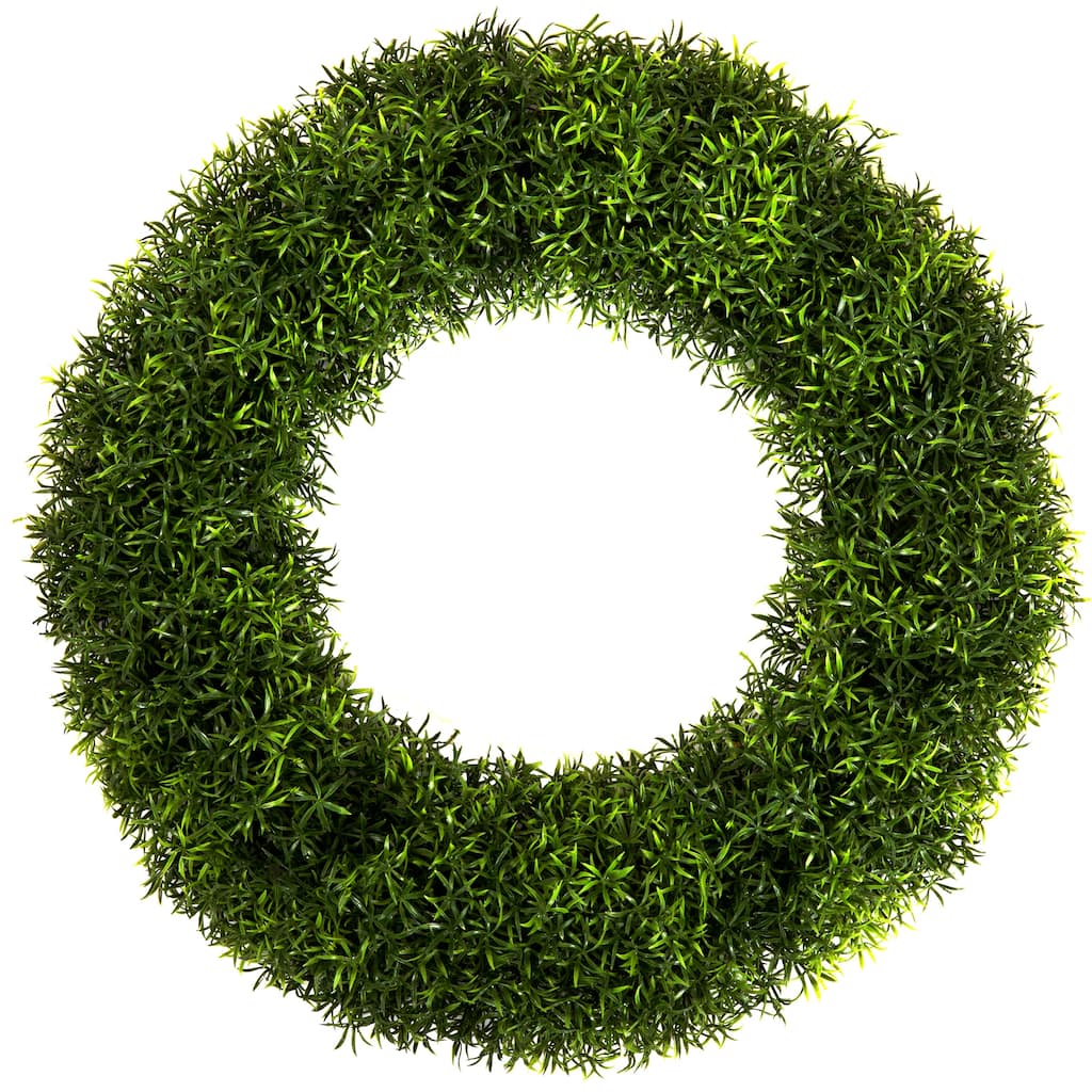Pure Garden Grass Wreath - 20 inch Round