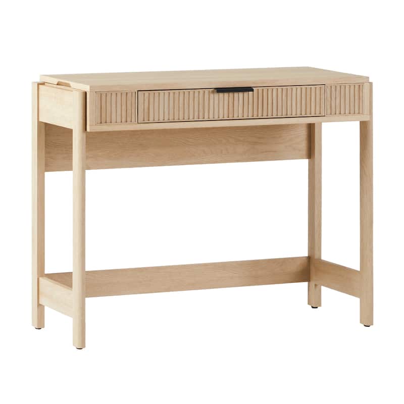 Middlebrook Designs Reeded Lift-Top Desk with Drawer