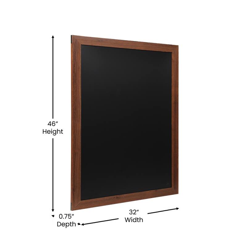 Wall Mounted Magnetic Chalkboard