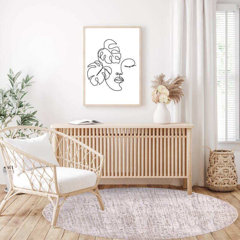 ECARPETGALLERY Hand-knotted Legacy Grey Silk, Wool Rug - 5'11 x 5'11