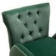 preview thumbnail 56 of 76, Loreto Modern Tufted Velvet Swivel chair with Adjustable Height by HULALA HOME