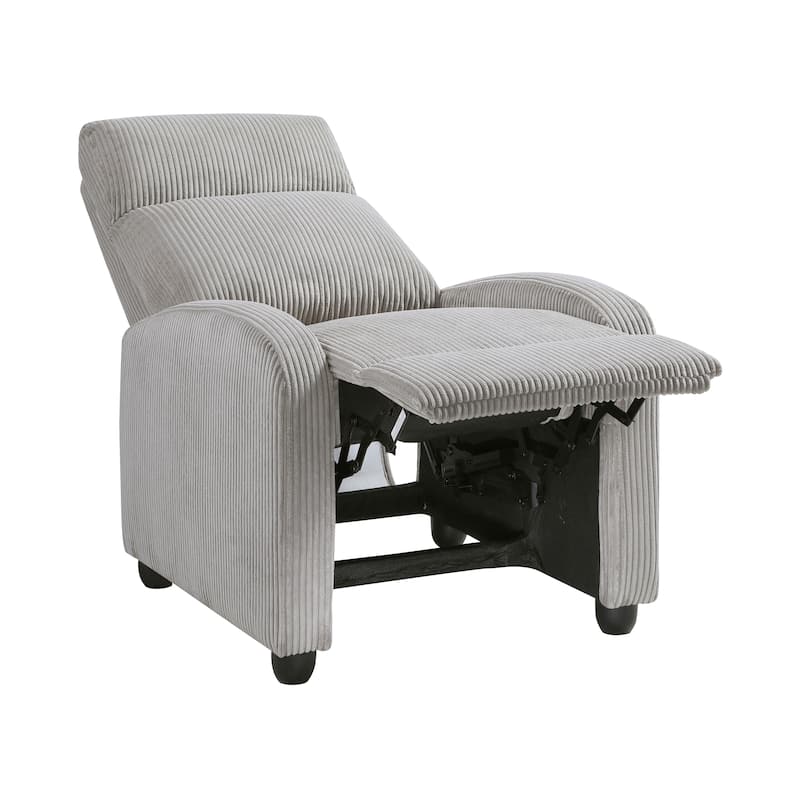 Covelo Corduroy Push Back Reclining Chair