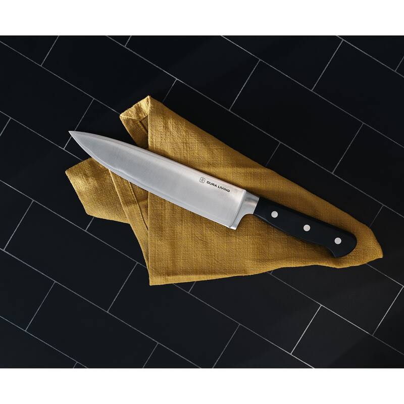 Dura Living Signature 8-inch Chef's Knife - Forged Stainless Steel Kitchen Knife
