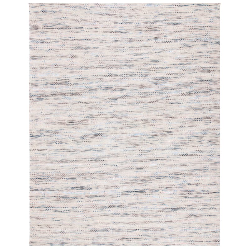SAFAVIEH Handmade Marbella Miloslava Wool Rug - 4' x 6' - Blue/Beige