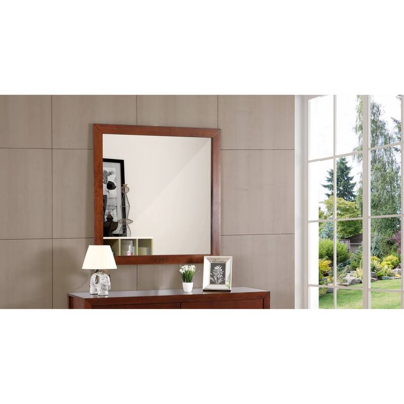 GDF Studio - Burlington Contemporary Mirror with Low Distortion Glass
