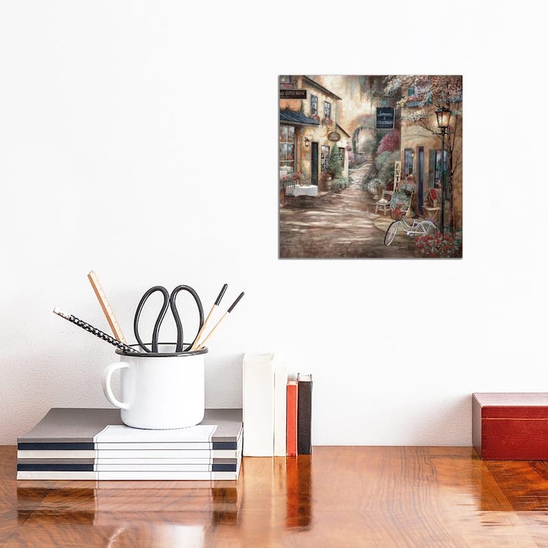 iCanvas "Market Garden" by Ruane Manning Canvas Print - 12x12x0.75