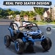 preview thumbnail 15 of 28, 2 Seater Kids Electric Utv, 24V 4WD Ride On Car with Remote Control