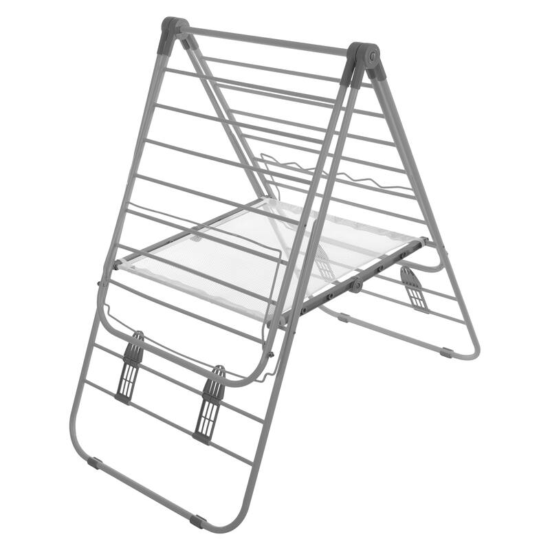 Everyday Home Indoor/Outdoor Folding Clothes Drying Rack