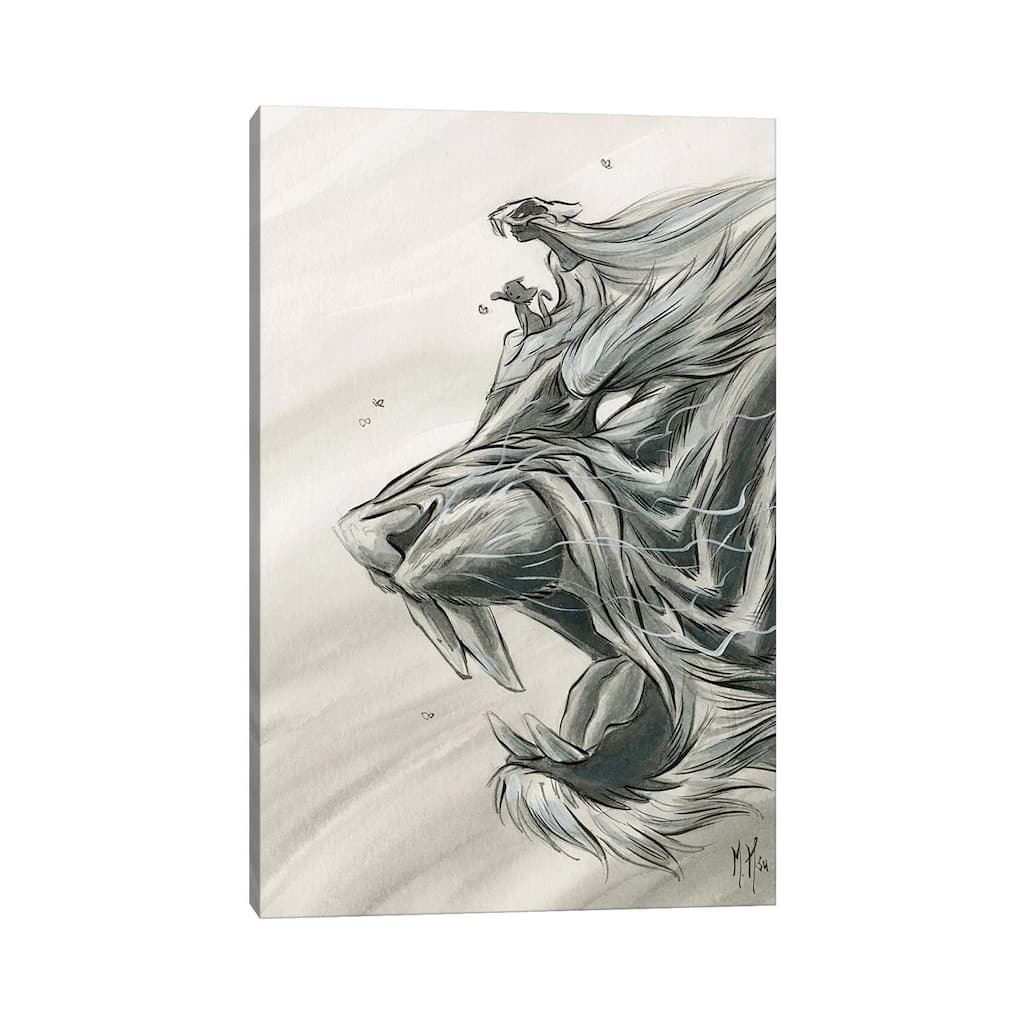 iCanvas "Spirit Animals - Tiger" by Martin Hsu Canvas Print