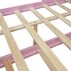 preview thumbnail 44 of 42, Full Size Solid Wood House Bed with Trundle, Fence and Writing Board for Kids, Boys and Girls, Bedroom
