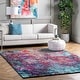 preview thumbnail 1 of 20, Nuloom Reva Colorful Abstract Area Rug Multi - 10' x 14' - Rectangle