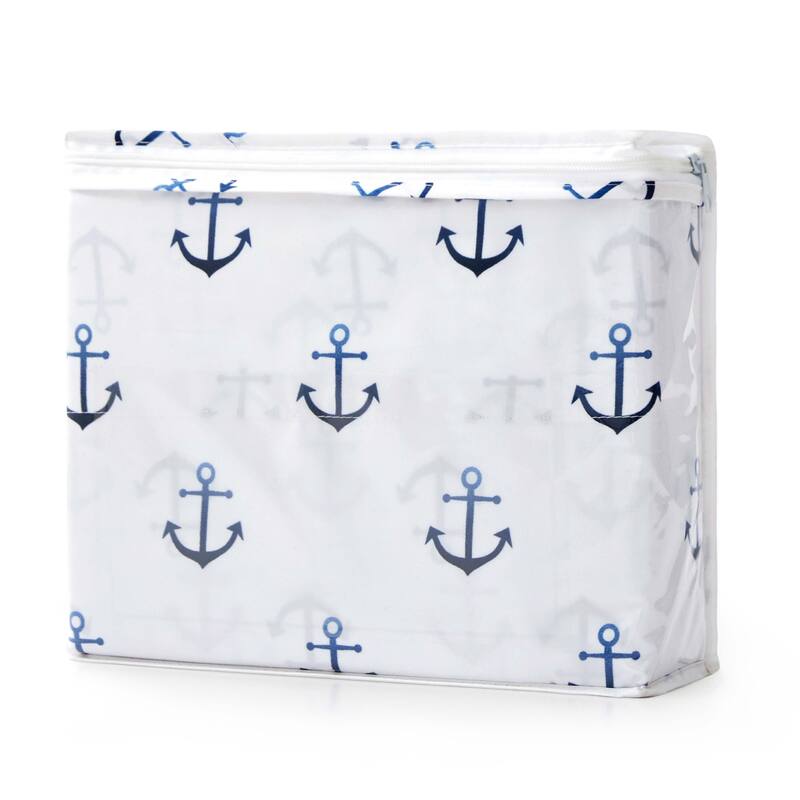 Ombre Ship Anchors Kids Sheet Set