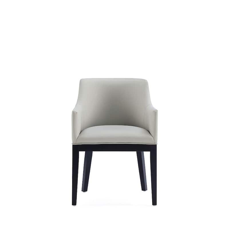 Manhattan Comfort Gansevoort Modern Faux Leather Dining Armchair