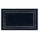 preview thumbnail 19 of 39, Mohawk Home Corona Machine Washable Bath Mat 1' 5" x 2' - Indigo White Corona