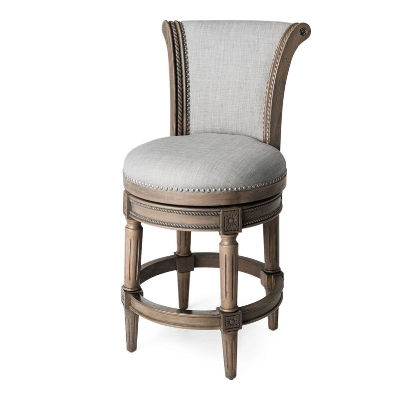 Maven Lane 26" Pullman Swivel Counter Height Kitchen Stool