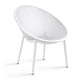 preview thumbnail 5 of 14, Set of 2 Modern Plastic Lounge Chair Plastic Legs with Polka Dots Spot Breathable for Patio Indoor Outdoor Use