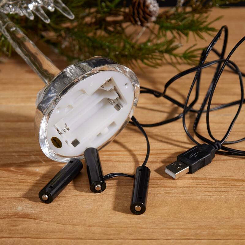 USB Connector Battery Replacement Power Packs - Black - 58" - Set of 3