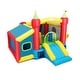 preview thumbnail 2 of 10, Inflatable Bounce House Kids Slide Jumping Castle without Blower - 149.5" x 120" x 84.5" (L x W x H)