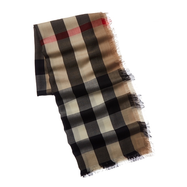 burberry lightweight cashmere scarf